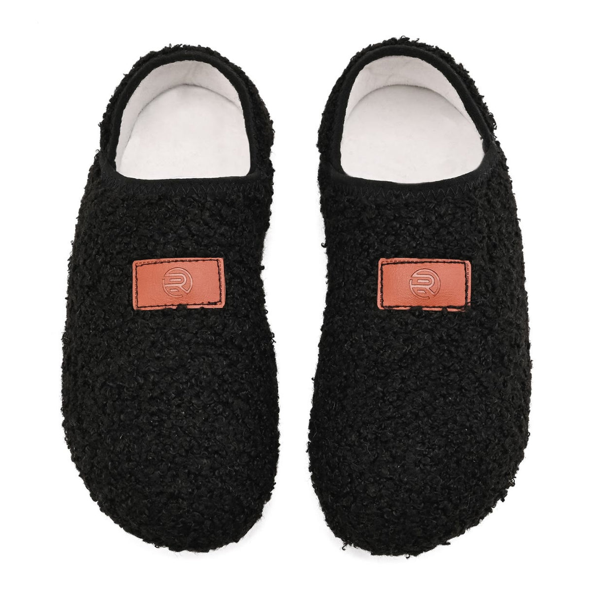 Plusock Plus Size Soft Home Slipper Socks - Black - EU48-49(US13-14) - image 7