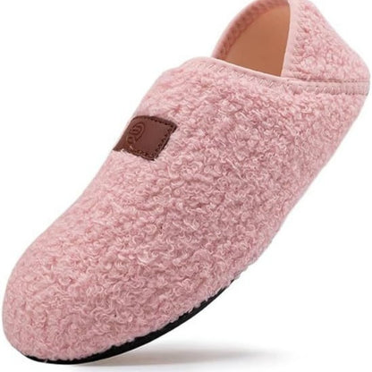 Plusock Plus Size Soft Home Slipper Socks - Pink - EU48-49(US13-14) - image 3