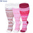 Plusock Plus Size Pink Medical Elements Compression Socks(3 Pairs) - image 0