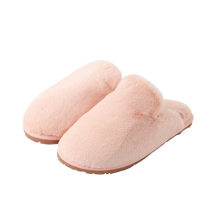 Plus Size Fuzzy House Slippers