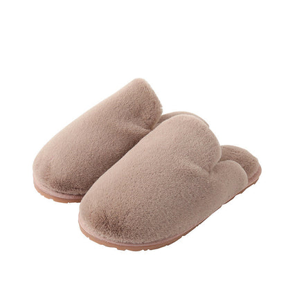 Plus Size Fuzzy House Slippers