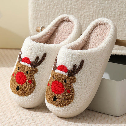 Plusock Plus Size Christmas Elements Slippers