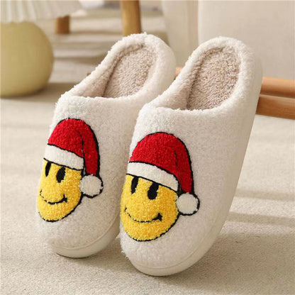 Plusock Plus Size Christmas Elements Slippers