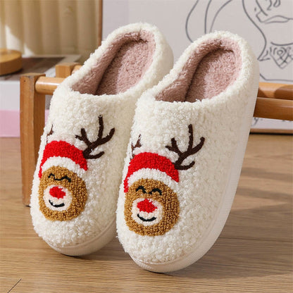 Plusock Plus Size Christmas Elements Slippers