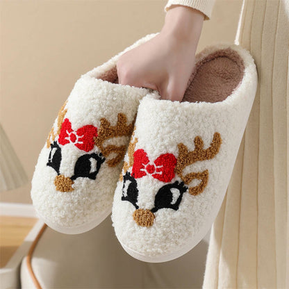 Plusock Plus Size Christmas Elements Slippers