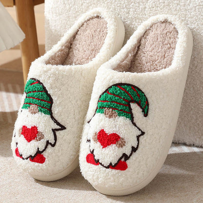 Plusock Plus Size Christmas Elements Slippers