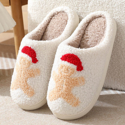 Plusock Plus Size Christmas Elements Slippers
