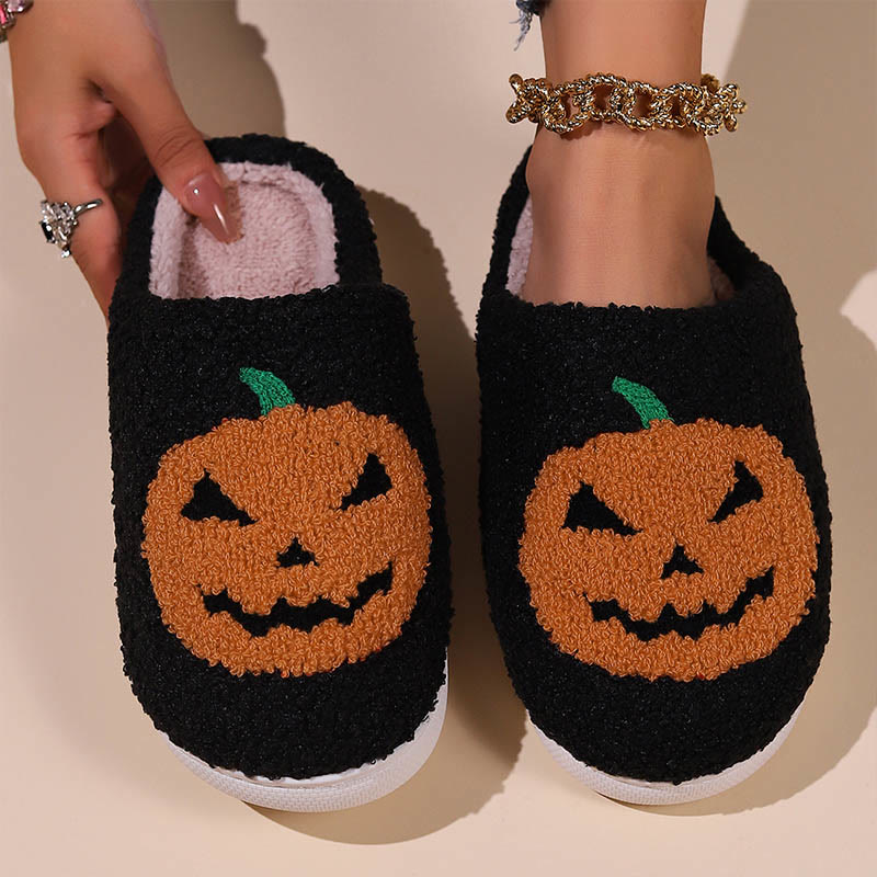 Plus Size Devil Slippers