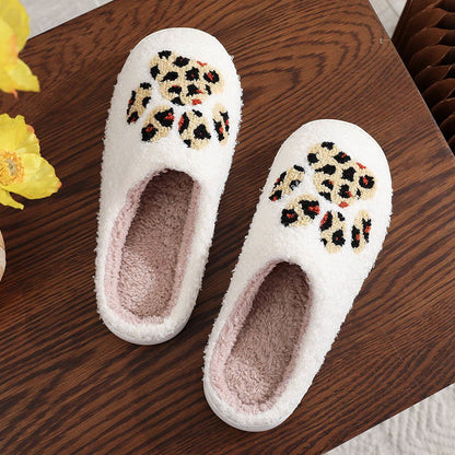 Plusock Plus Size Animal Pattern Slippers