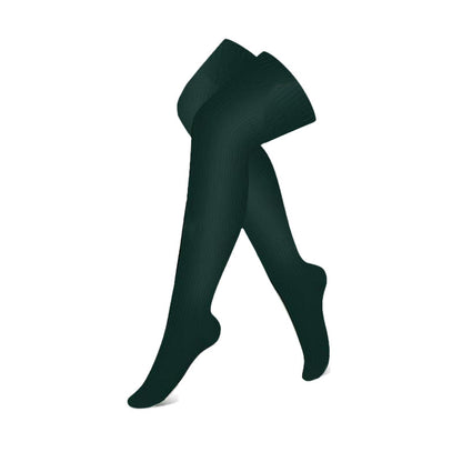 Plusock Green Series Thigh High Compression Socks(3 Pairs) - Dark Green - S/M - image 5
