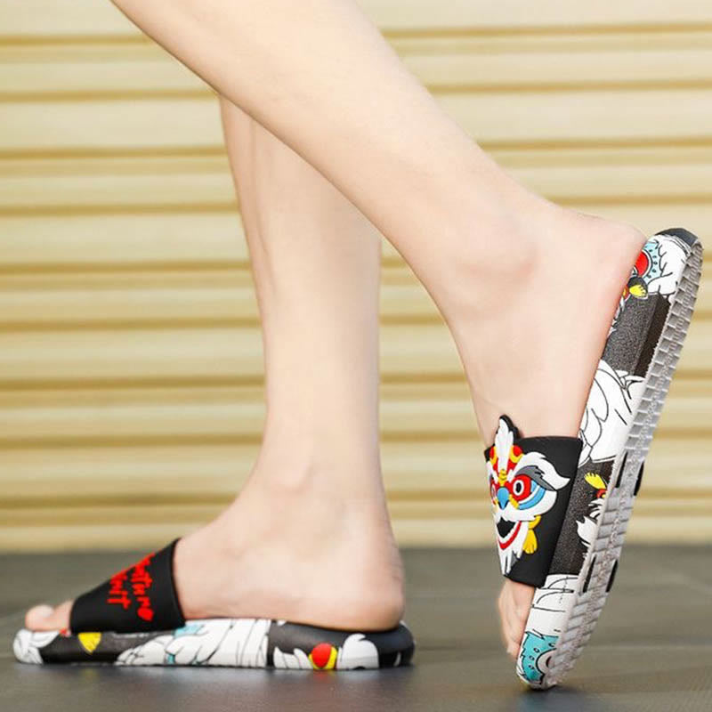 Plusock Plus Size Lion Slides(2 Pairs) - image 8