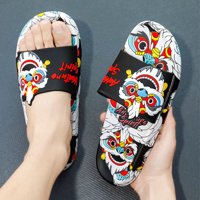 Plusock Plus Size Lion Slides(2 Pairs) - image 7