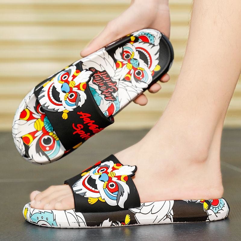 Plusock Plus Size Lion Slides(2 Pairs) - image 10