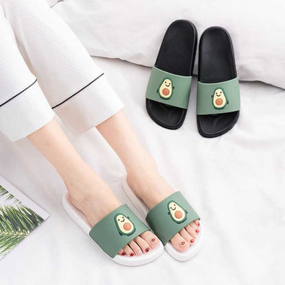 Plusock Plus Size Avocado Slides(2 Pairs) - image 1