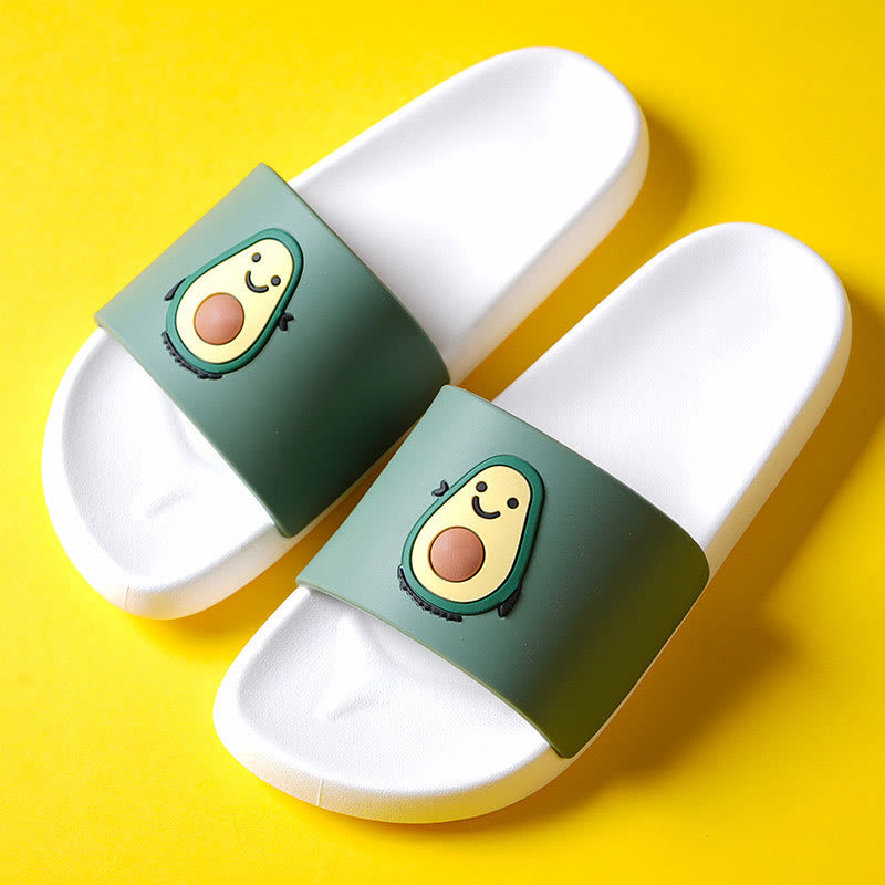 Plusock Plus Size Avocado Slides(2 Pairs) - White - 2XL - image 10