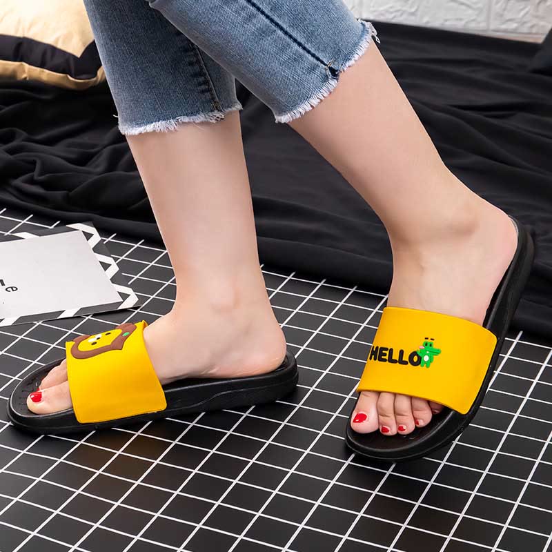 Plusock Plus Size Asymmetric Pattern Slides(2 Pairs) - image 2