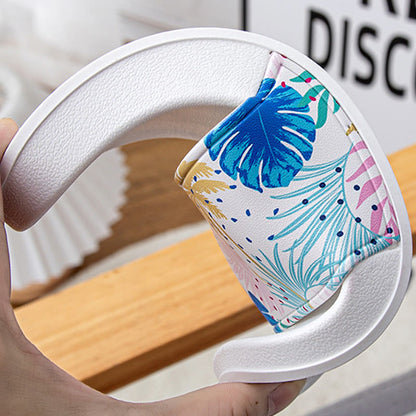 Plusock Plus Size Leaves Slides(2 Pairs) - image 1