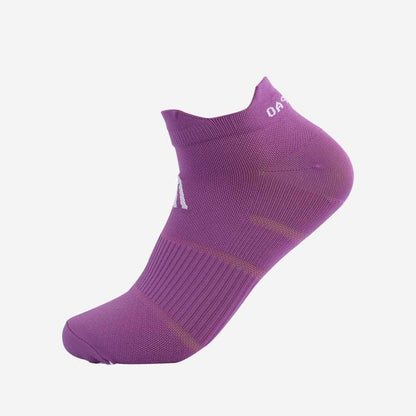 Plusock Plus Size Outdoor Fitness Ankle Compression Socks(7 Pairs) - Purple - EU39-44(US6-10) - image 6
