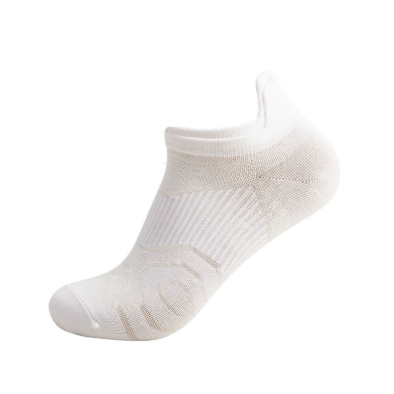 Plusock Sports Durable Ankle Compression Socks(9 Pairs) - White - EU37-44(US4-10) - image 2