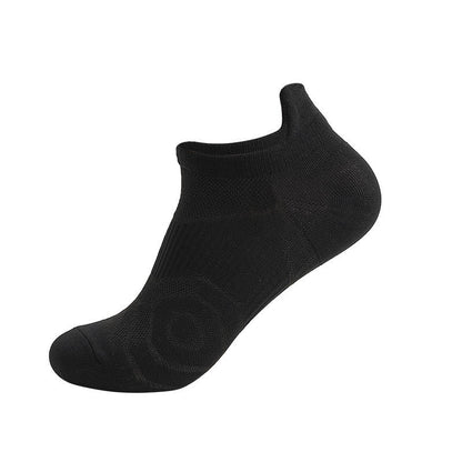 Plusock Sports Durable Ankle Compression Socks(9 Pairs) - Black - EU37-44(US4-10) - image 3