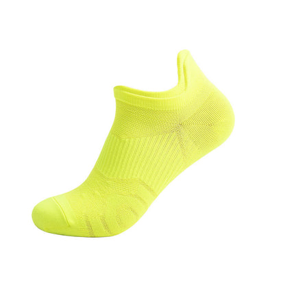 Plusock Sports Durable Ankle Compression Socks(9 Pairs) - Fluorescent Green - EU37-44(US4-10) - image 7