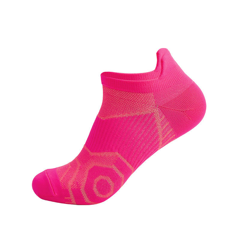 Plusock Sports Durable Ankle Compression Socks(9 Pairs) - Rose - EU37-44(US4-10) - image 5