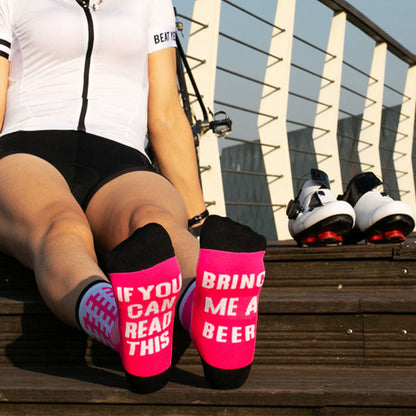 Plus Size Color Matching Quarter Compression Socks(3 Pairs)
