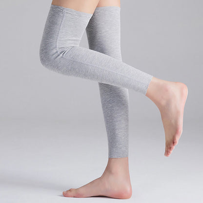 Modal Solid Color Breathable Thigh High Compression Sleeves