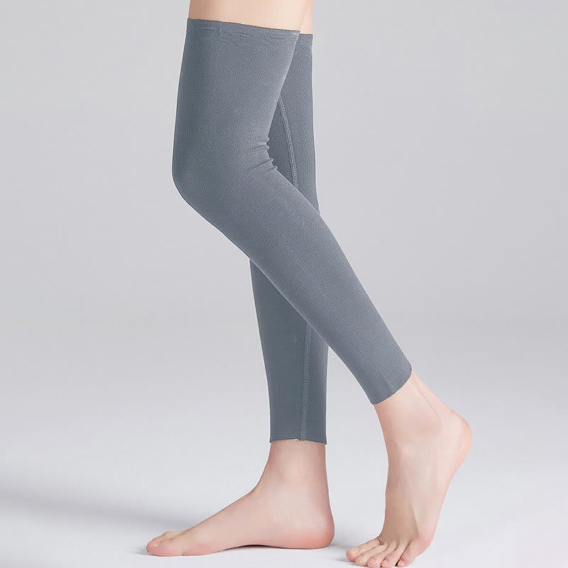Modal Solid Color Breathable Thigh High Compression Sleeves
