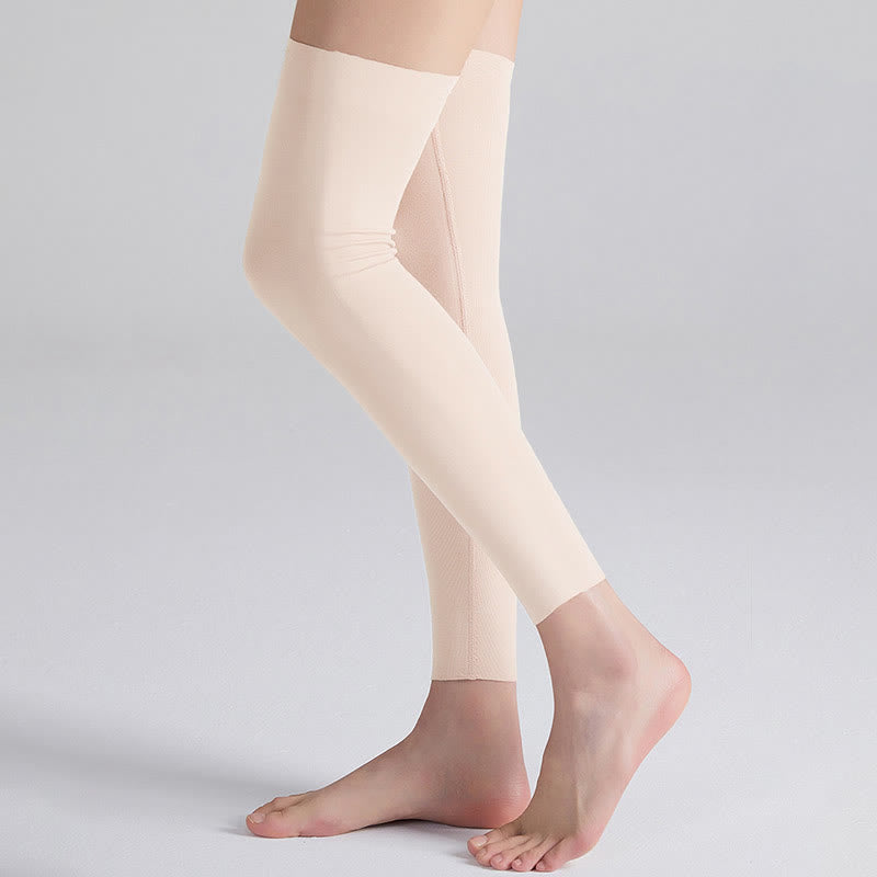 Modal Solid Color Breathable Thigh High Compression Sleeves