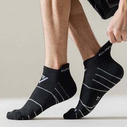 Plusock Plus Size Non Slip Soft Ankle Compression Socks(4 Pairs) - image 1