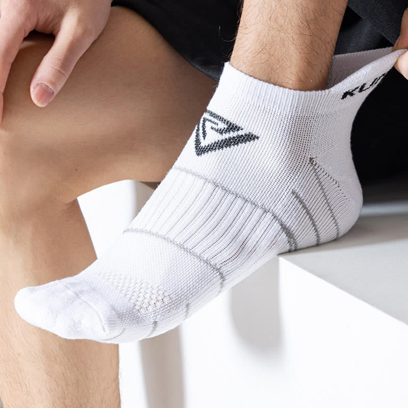 Plusock Plus Size Non Slip Soft Ankle Compression Socks(4 Pairs) - image 4