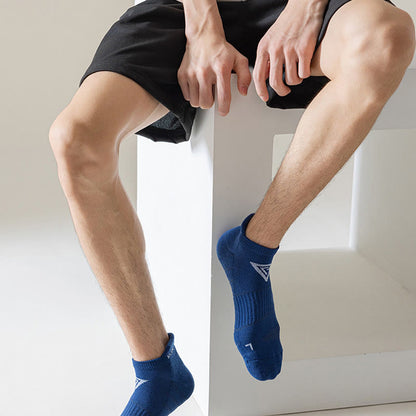 Plusock Plus Size Non Slip Soft Ankle Compression Socks(4 Pairs) - image 5