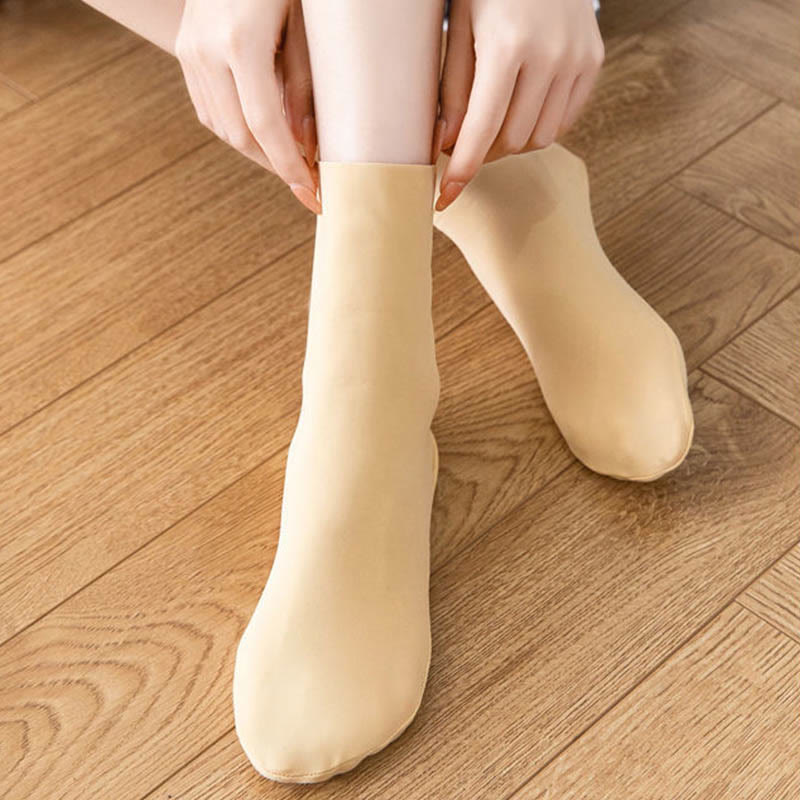 Plusock Ice Silk Quarter Socks(8 Pairs) - image 5
