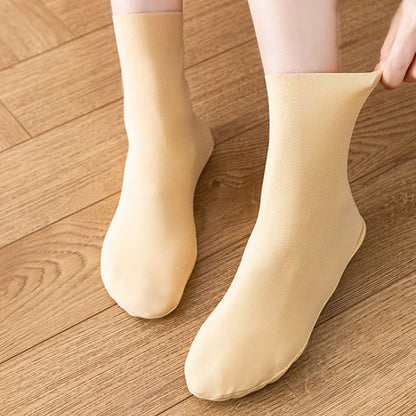 Plusock Ice Silk Quarter Socks(8 Pairs) - image 6