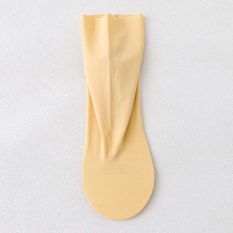 Plusock Ice Silk Quarter Socks(8 Pairs) - Nude - EU37-40(US4-7) - image 12