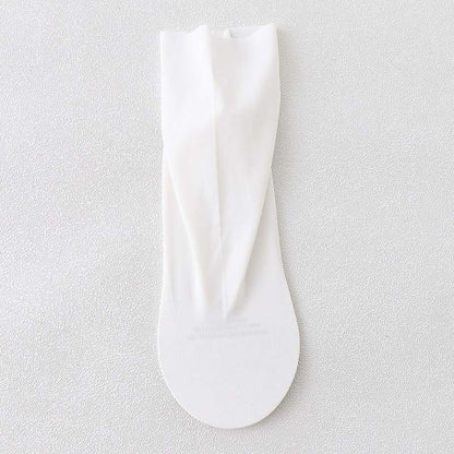Plusock Ice Silk Quarter Socks(8 Pairs) - White - EU37-40(US4-7) - image 14