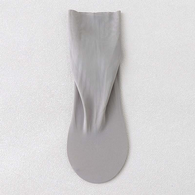 Plusock Ice Silk Quarter Socks(8 Pairs) - Light Gray - EU37-40(US4-7) - image 13