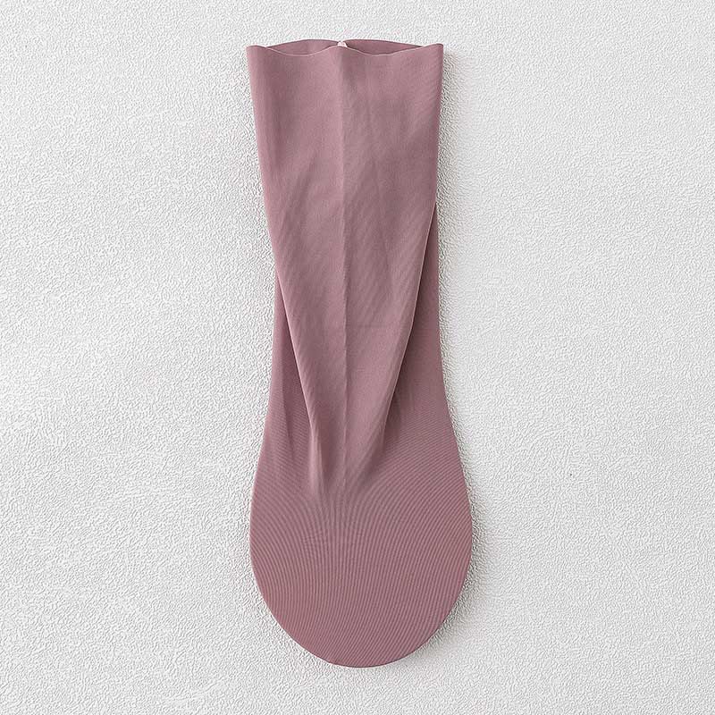 Plusock Ice Silk Quarter Socks(8 Pairs) - Light Purple - EU37-40(US4-7) - image 8