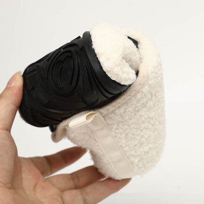 Plus Size Fashion Buckle Slipper Socks