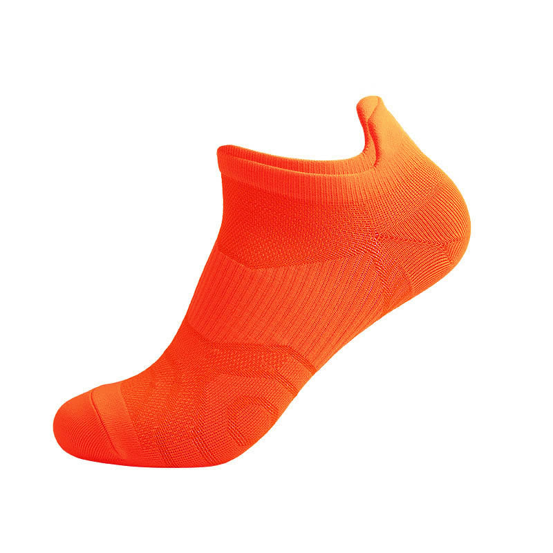 Plusock Sports Durable Ankle Compression Socks(9 Pairs) - Orange - EU37-44(US4-10) - image 6