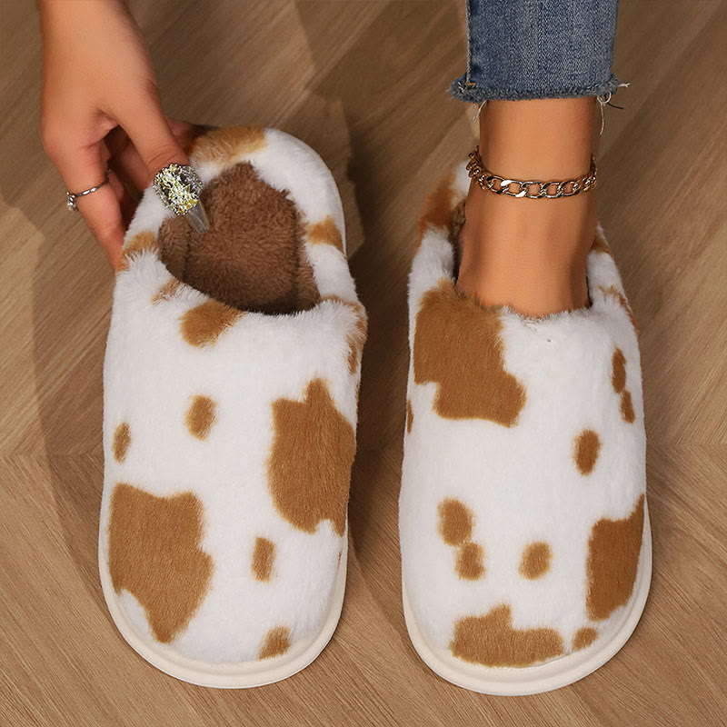 Plus Size Spots Slippers
