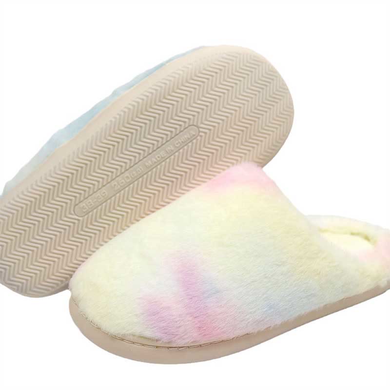 Plus Size Gradient Slippers