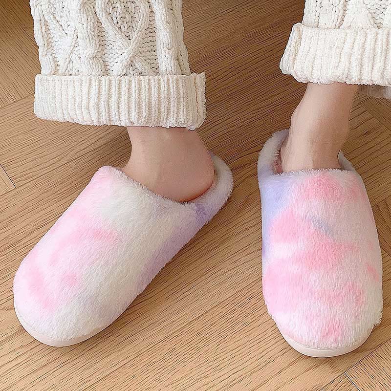 Plus Size Gradient Slippers