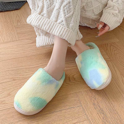 Plus Size Gradient Slippers