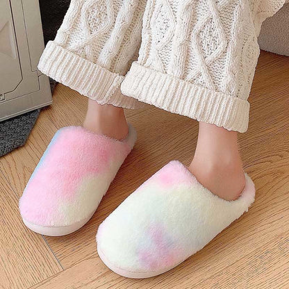 Plus Size Gradient Slippers