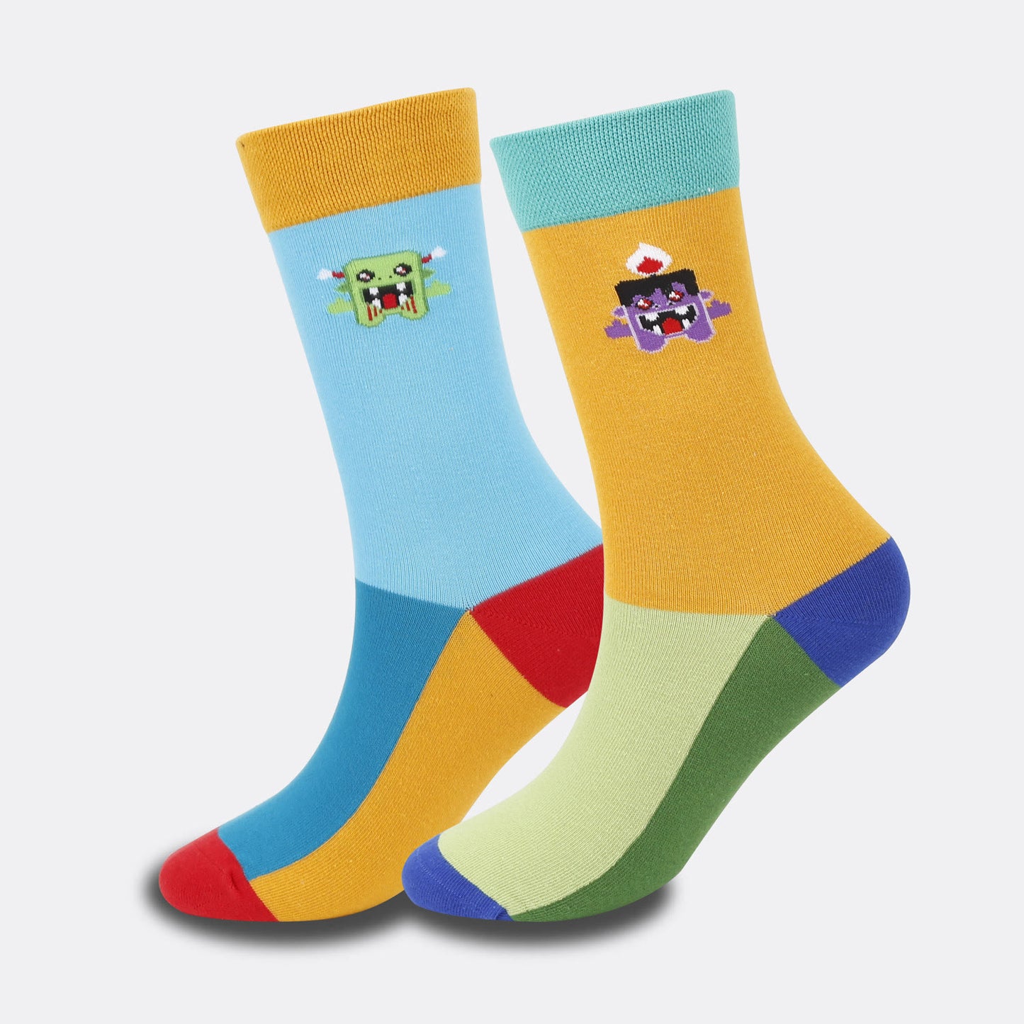 Plus Size Creative Halloween Crew Socks(4 Pairs)