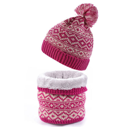 Winter Warm Beanie Scarf 2 in 1 Set