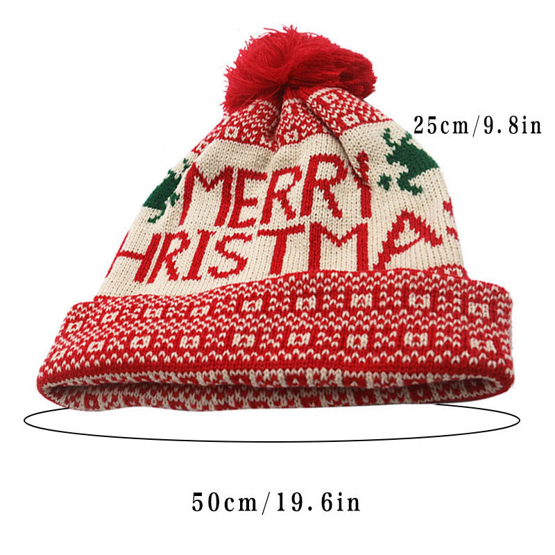 Christmas Beanie Scarf 2 in 1 Set