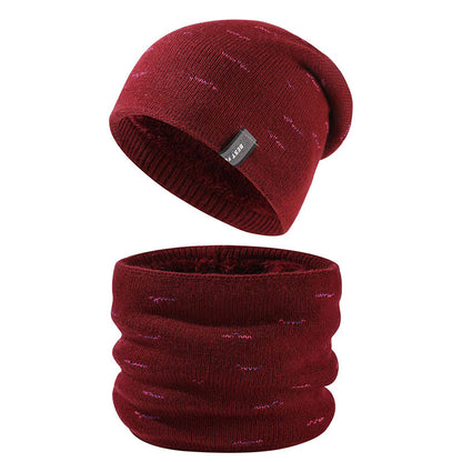 Fashion Warm Beanie Scarf 2 In 1 Set